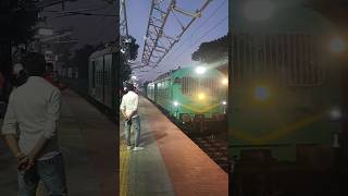 Track Inscription Train Running View reels shorts reelsvideo shortsvideo indianrailways [upl. by Adala]