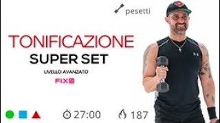 Allenamento in Super Set Senza Salti Per Tonificare Tutto il Corpo [upl. by Bodnar858]