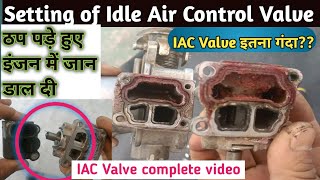 IAC Valve Setting  Rough Idling Causes Bad Idle Air Control Valve  Car Rough idling Symptoms [upl. by Bryce648]