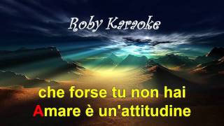 karaoke Adriano Celentano Attraverso me [upl. by Ecneralc]