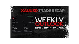 GOLD TRADE RECAP va Weekly Outlook [upl. by Nelle]