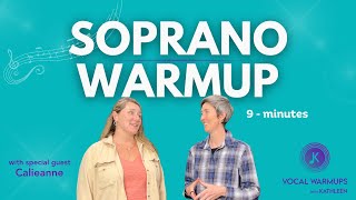 Soprano Warmup  Vocal Warmup for High Voices [upl. by Nepets291]