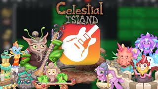 Celestial Island  Sound Remake in GarageBand [upl. by Ardnahsal]