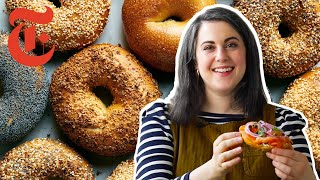 Claire Saffitz Makes Homemade Bagels  NYT Cooking [upl. by Nitram]