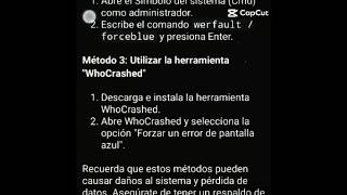 WhoCrashed es la mejor aplicación del mundo xxd [upl. by Bor93]