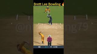 Brett Lee Bowling 🔥 cricket msdhoni viratkohli realcricket22 shorts viralvideo [upl. by Aseram]