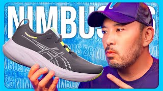 ASICS GELNIMBUS 26  Unboxing Detalhes Completo [upl. by Assirolc851]