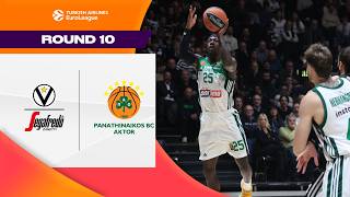 Clutch three SEALS VICTORY  Virtus  Panathinaikos  BASKETBALL HIGHLIGHTS R10 202425 [upl. by Merridie]