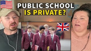 Americans React to British vs American Education Systems [upl. by Labotsirc]