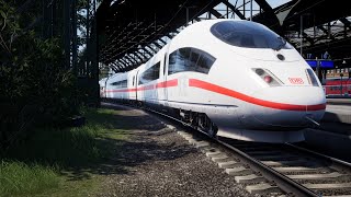 V MAX 250 Kmh mit Hindernissen ICE 15 Frankfurt Main Hbf [upl. by Renie612]