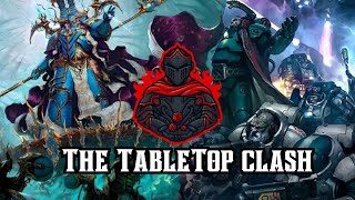 Warhammer 40k LIVE  Votann Vs Thousand Son  Tabletop Clash [upl. by Enelyahs]