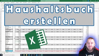 Excel Haushaltsbuch erstellen 📊 Anleitung  so geht´s [upl. by Tucker]