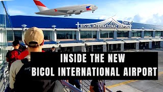 A Quick Tour Inside the new Bicol International Airport [upl. by Ewan]