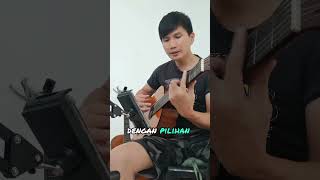 st12 cinta tak harus memilikiakustik akustik cover yamahac40 [upl. by Ninehc]