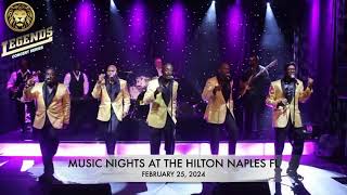 MUSIC NIGHTS AT THE HILTON TEMPTATIONS FOUR TOPS 2 25 24 [upl. by Sihon813]