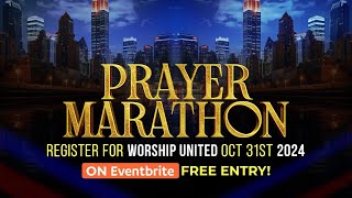 SATURDAY OCTOBER 12TH  LIVE WORSHIP SERVICE  PRAYER MARATHON [upl. by Akehsyt883]