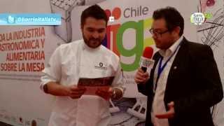 La italianidad en Perú  Chef Giacomo Bocchio en el Enc Gastronómico internacional en Chile 2013 [upl. by Aldin]