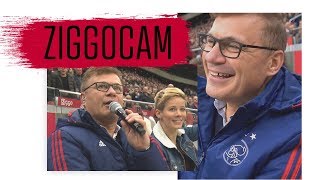 ZiggoCam  Stadionspeaker Rob Bij moeilijke namen gebruik ik Google Translate [upl. by Ramyar]