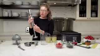 Cuisinart Smart Stick® Variable Speed Cordless Rechargeable Hand Blender CSB300 Demo Video [upl. by Nwahshar]