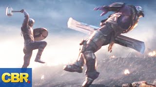 Why Captain America Waited Until Avengers Endgame To Lift Thor’s Hammer Mjolnir [upl. by Icyaj]