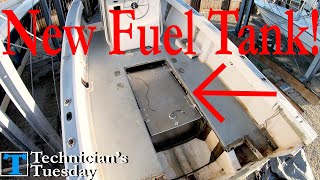 Does Your Boat Need A New Fuel Tank Lets Install One [upl. by Fabrianne]