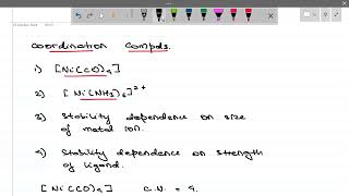 Coordination Compounds  9  Chemistry  IIT JEE Mains amp Advanced  NEET [upl. by Flossi]