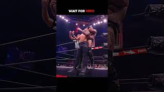 Miro Saves Sting From The House Of Black wwe aew shorts [upl. by Mat]