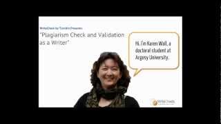 Plagiarism Check and Validate Your Writing [upl. by Willyt]