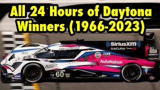 Every Daytona 24 Hours Overall Winner 19662023 [upl. by Secilu561]