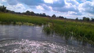 Stuck in a Mud Boat in a Crawfish Pond [upl. by Kleon]