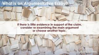 Argumentative Essay  Outline Form and Examples [upl. by Ramey]