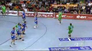 SC Magdeburg  TBV Lemgo 3330 Handball 2009 Bundesliga [upl. by Kester]