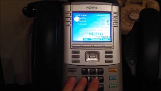 Nortel 1165E IP Telephone [upl. by Aihsilat]