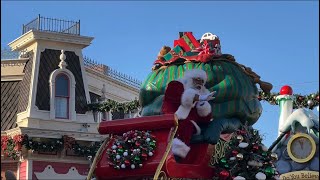 A Christmas Fantasy Parade 2024  Disneyland [upl. by Higgins]