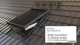 AMZ Komfort ZWave Solar  FTP GREENVIEW [upl. by Orville]