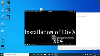 How to install DivX in Window 10  x64   Get Software [upl. by Sergias]