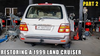 Restoring a 600000 Kms 1999 Toyota Land Cruiser VXR V8  Part 2 [upl. by Reffotsirk79]