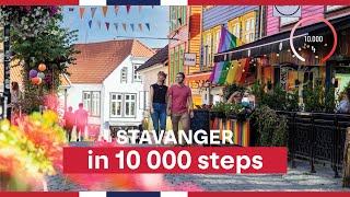 VISIT STAVANGER IN 10000 STEPS  Visit Norway [upl. by Aramoj]