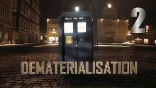 TARDIS DEMATERIALIZATION EFFECT V2 [upl. by Emirac]