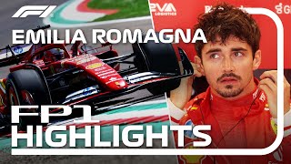 FP1 Highlights  2024 Emilia Romagna Grand Prix [upl. by Anauq]