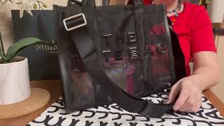 Unboxing Marc Jacobs Medium Mesh Tote  What Fits  Always Sophie [upl. by Daryn]