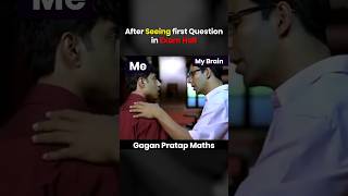 After Seeing first Question in Exam Hall 😂 Gagan Pratap Sir ssc cgl chsl memes [upl. by Sida]