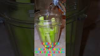 🔅CELERY JUICE🔅 reduceinflammation reducebellyfat digestivehealth youtuber youtubeshorts [upl. by Nalloh]