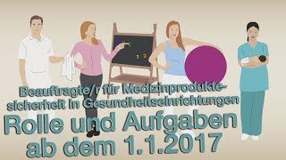 Beauftragter für Medizinproduktesicherheit in Gesundheitseinrichtungen  Medical Universe [upl. by Odnalo]