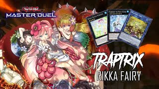 Traptrix Rikka Fairy  Fun and Competitive Plant Deck YuGiOh Master Duel GAMEPLAYS [upl. by Assirol]