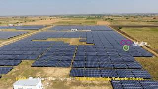 10Mw Solar Power Plant  Vilathikulam [upl. by Cirdek]