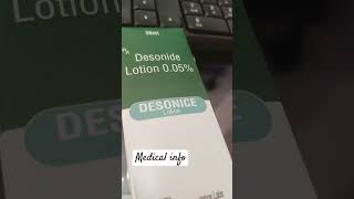 DESONIDE LOTION  005uses [upl. by Aihtiekal341]