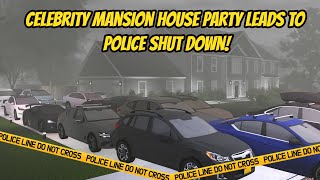 Rensselaer County Roblox l Celebrity Mansion House Party Curfew Roleplay [upl. by Steffane]