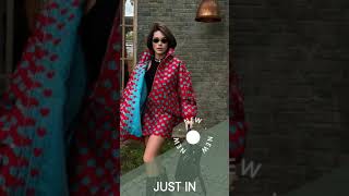 Casual Print Thicken Coat Skirt Women Set Street Long Sleeve Zippers Pocket Jacket Sexy Skirts 20 [upl. by Ibrik]