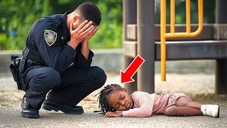 Black Girl Slept In a Playground Every Night When a Cop Finds Out He BREAKS DOWN in Tears [upl. by Uthrop460]